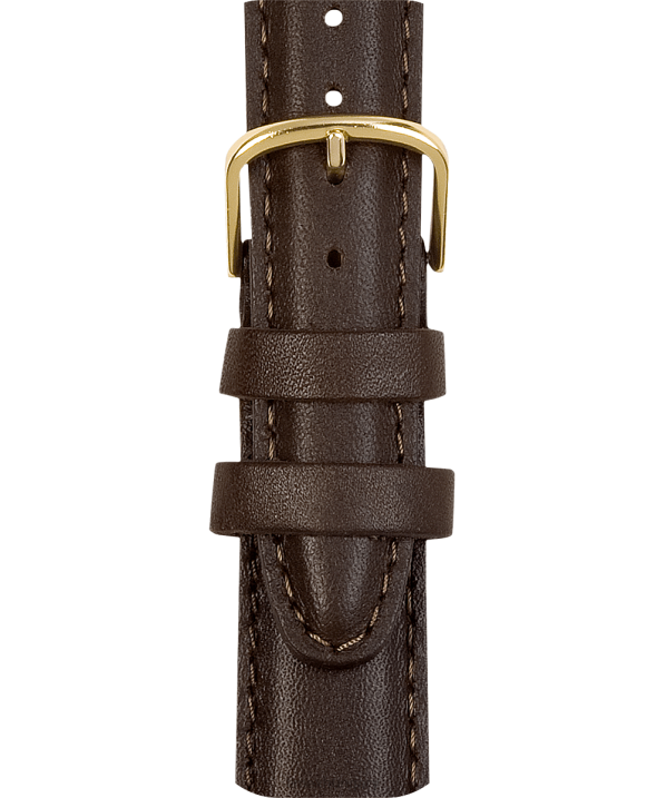 hevederek | B8NR430 Timex barna 18 mm-es bőr szíj egynemű