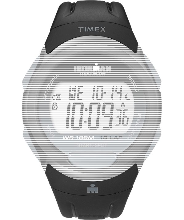 hevederek | B8NR549 Timex fekete csereszíj ironman essential 10 teljes méretű egynemű