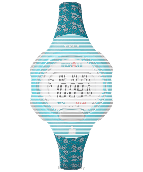 hevederek | B8NR558 Timex kék csere 12 mm-es műgyanta szíj az ironman essential 10 közepes mérethez egynemű