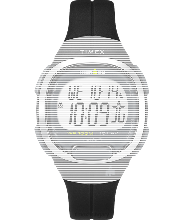 hevederek | B8NR578 Timex fekete csere 12 mm-es szíj az ironman tranzithoz, közepes méretű egynemű