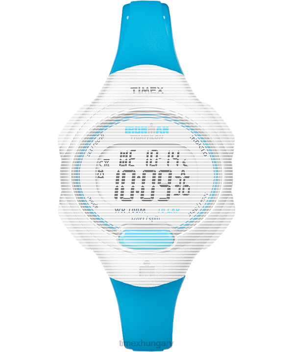 hevederek | B8NR583 Timex kék csere 12 mm-es műgyanta szíj az ironman essential 10 közepes mérethez egynemű
