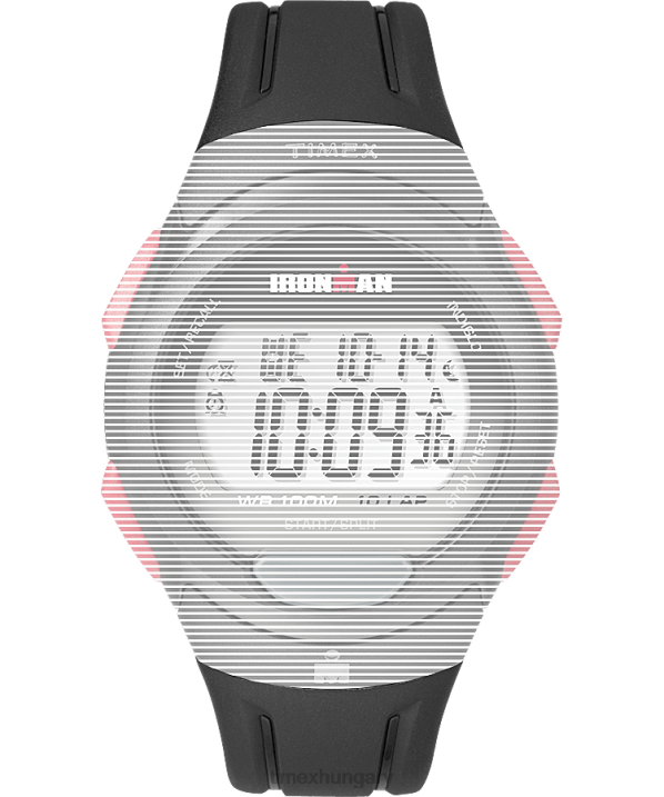 hevederek | B8NR585 Timex fekete csere 16 mm-es matt gyanta szíj az ironman essential 10 teljes méretűhez egynemű
