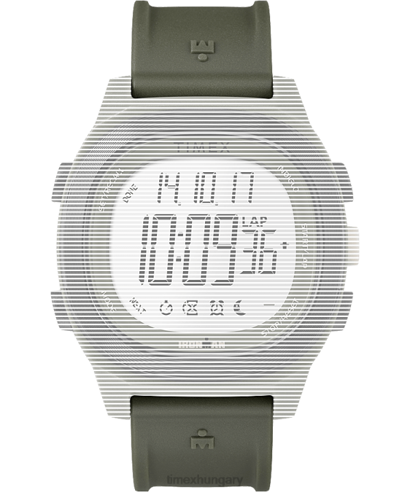hevederek | B8NR586 Timex zöld csere 20mm-es matt gyanta szíj ironman szállításhoz egynemű