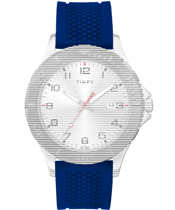 hevederek | B8NR588 Timex kék csere 20 mm-es szilikon szíj tribute gamer számára egynemű