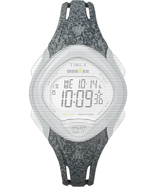 hevederek | B8NR590 Timex szürke csere 16 mm-es gyantaszíj az Ironman sleek 30-as közepes mérethez egynemű