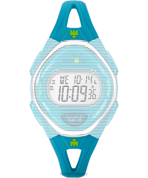 hevederek | B8NR609 Timex kék csere 15mm-es szilikon szíj az Ironman sleek 50-es középmérethez egynemű