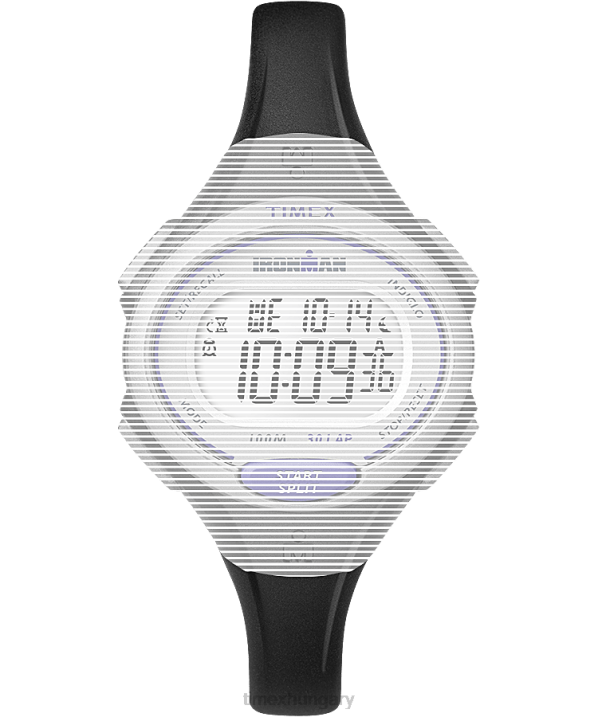 hevederek | B8NR610 Timex fekete csere 12 mm-es műgyanta szíj az ironman essential 30 közepes méretűhez egynemű