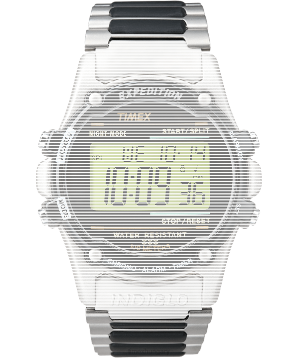 hevederek | B8NR623 Timex rozsdamentes acél csereszíj expedícióhoz egynemű