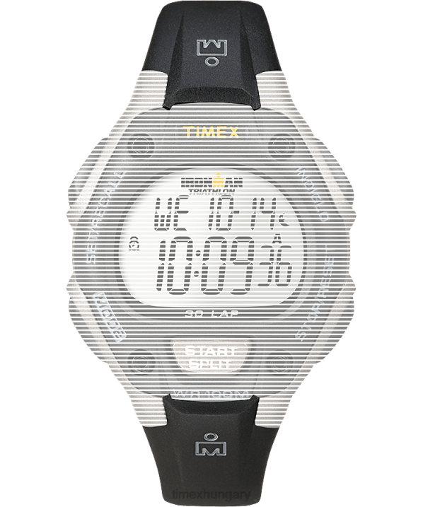 hevederek | B8NR624 Timex fekete csere 14 mm-es műgyanta szíj az ironman classic 30 közepes méretűhez egynemű
