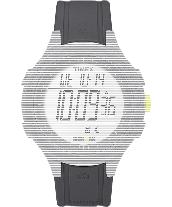 hevederek | B8NR639 Timex szürke csere 15 mm-es szilikon szíj az Ironman essential 30-hoz egynemű
