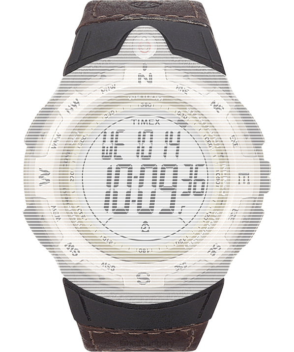 hevederek | B8NR679 Timex barna csereszíj expedition tech digitalhoz egynemű