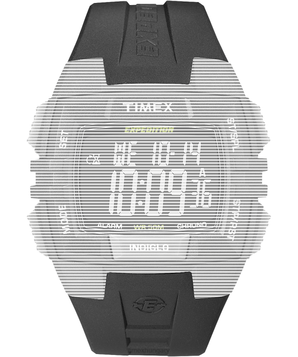 hevederek | B8NR713 Timex fekete csereszíj expedíció krono/riasztó/időzítőhöz egynemű
