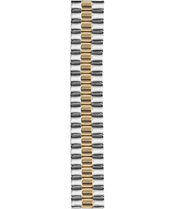 hevederek | B8NR499 Timex két hang 12 mm-es rozsdamentes acél tágulási szalag egynemű