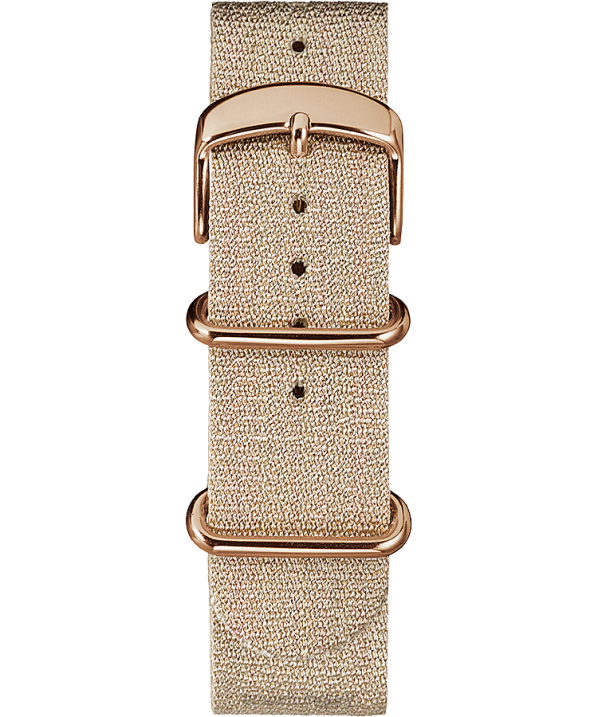 hevederek | B8NR521 Timex rózsaszín 20 mm-es fém szőtt szövet átcsúsztatható pánt egynemű