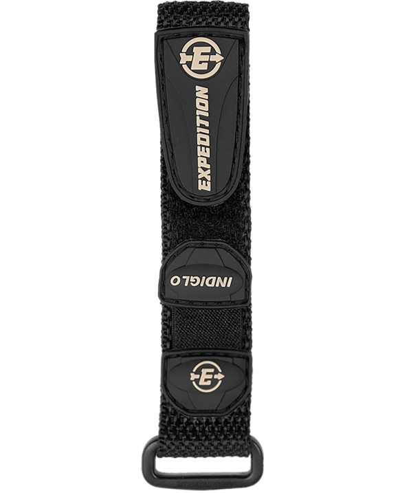 hevederek | B8NR522 Timex fekete 14 mm-es, szövetből készült gyorstekercselő pánt egynemű