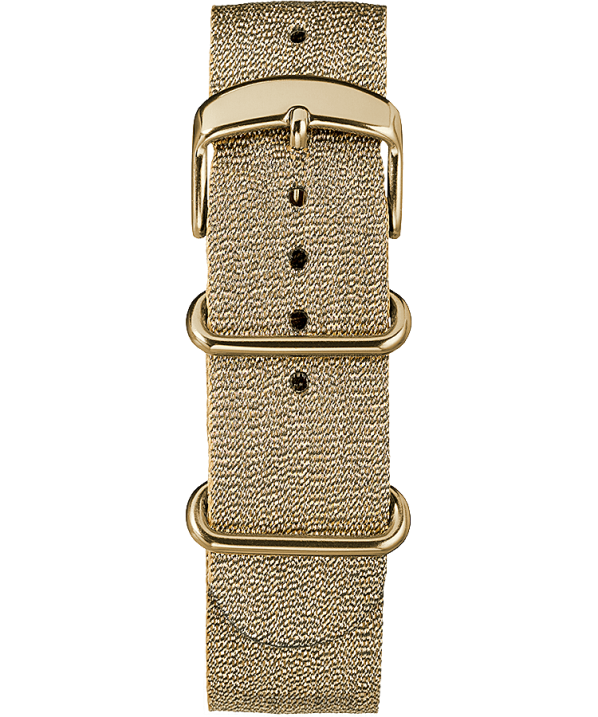 hevederek | B8NR525 Timex Arany tónus 20 mm-es fém szőtt szövet átcsúsztatható pánt egynemű
