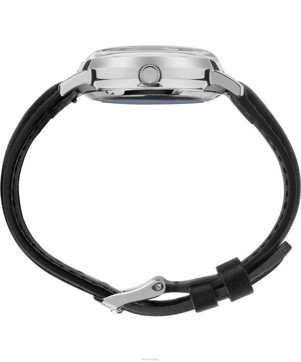 órák | B8NR174 Timex x rozsdamentes acél/fekete/krémszínű brooks brothers marlin automata 38mm-es bőrszíj és szövetszíj készlet férfiak