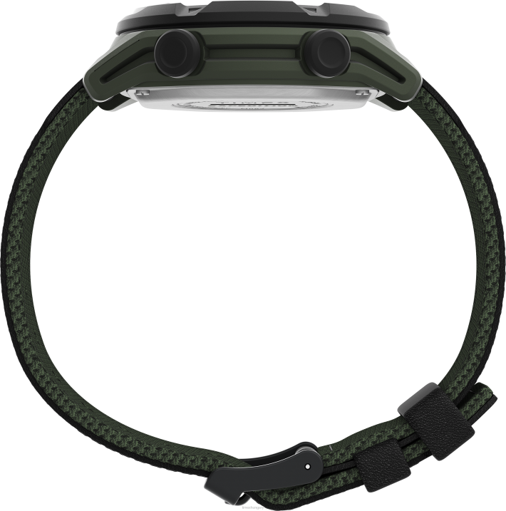 órák | B8NR240 Timex zöld/fekete expedition trailblazer+ 43mm vegyes anyagú szíjas óra férfiak