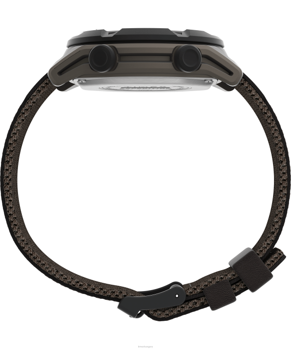 órák | B8NR241 Timex barna/piros expedition trailblazer+ 43mm vegyes anyagú szíjas óra férfiak