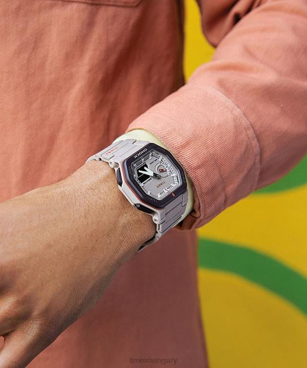 órák | B8NR242 Timex Cser parancs találkozás 45 mm-es gyanta szíjas óra férfiak