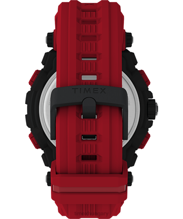 órák | B8NR246 Timex fekete piros ufc ütközés 50 mm-es műgyanta szíjas óra férfiak