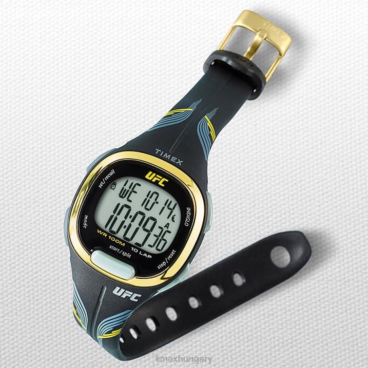 órák | B8NR253 Timex fekete ufc takedown 33mm-es műgyanta szíjas óra férfiak