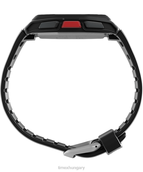 órák | B8NR265 Timex fekete piros ironman t300 szilikon szíjas karóra férfiak