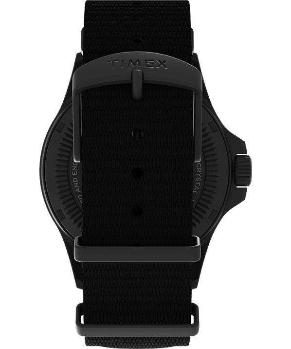 órák | B8NR31 Timex gunmetal/fekete expedition north field post napelemes 41 mm-es újrahasznosított szövet szíjas karóra férfiak