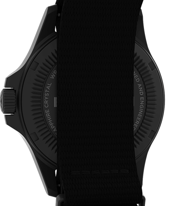 órák | B8NR31 Timex gunmetal/fekete expedition north field post napelemes 41 mm-es újrahasznosított szövet szíjas karóra férfiak