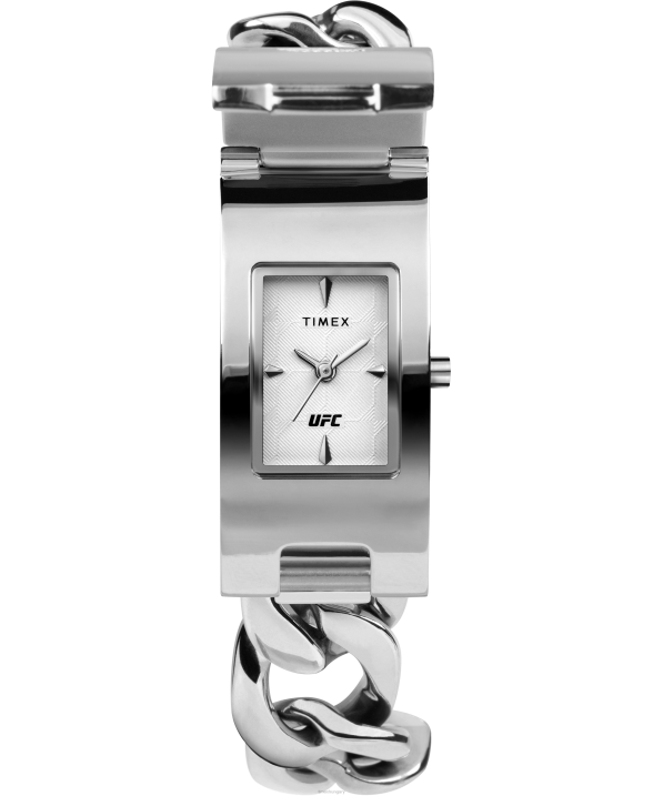 órák | B8NR151 Timex ezüst tónusú ufc Championship id karkötő 30mm karóra férfiak