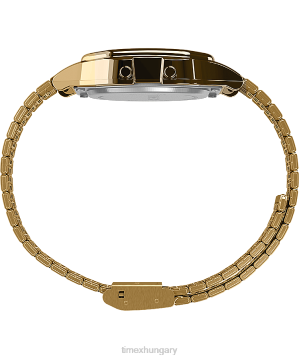 órák | B8NR172 Timex Arany tónus t80 34mm-es rozsdamentes acél karkötős óra férfiak