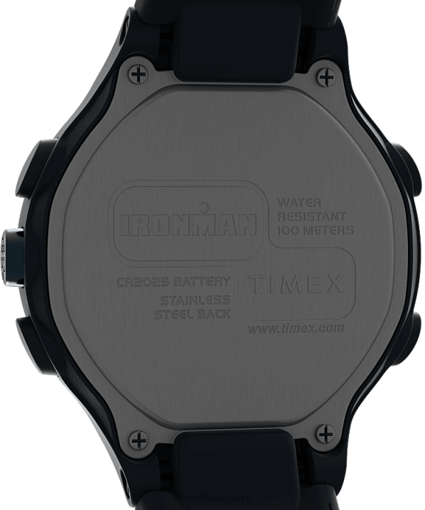 órák | B8NR273 Timex kék ironman t200 42mm szilikon szíjas óra férfiak