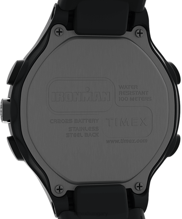 órák | B8NR274 Timex szürke ironman t200 42mm szilikon szíjas óra férfiak