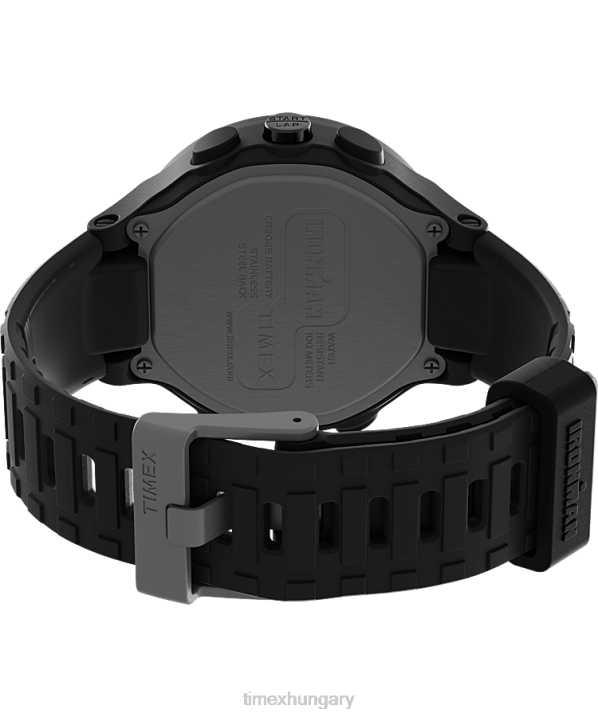 órák | B8NR274 Timex szürke ironman t200 42mm szilikon szíjas óra férfiak