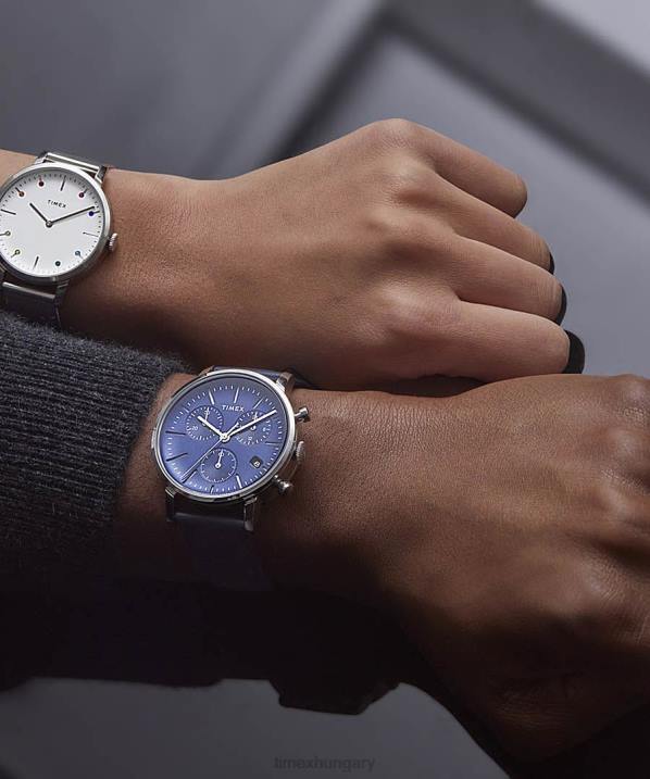 órák | B8NR329 Timex rozsdamentes acél/ezüst tónusú midtown 36 mm-es rozsdamentes acél karkötős óra nők