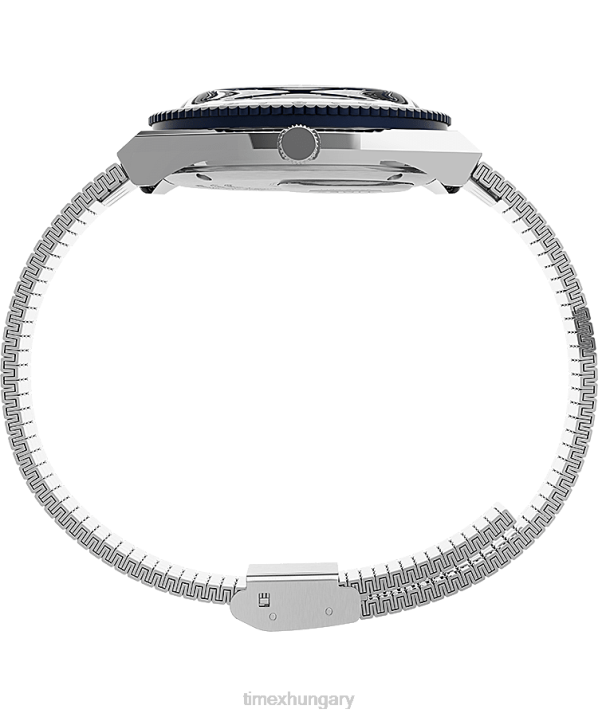 órák | B8NR343 Q Timex rozsdamentes acél/kék 36 mm-es rozsdamentes acél karkötős óra nők