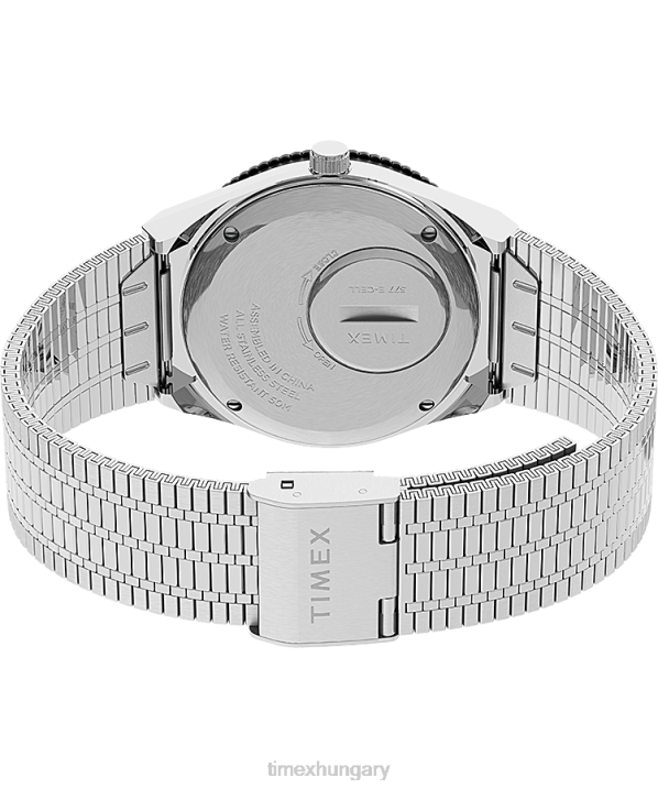 órák | B8NR343 Q Timex rozsdamentes acél/kék 36 mm-es rozsdamentes acél karkötős óra nők