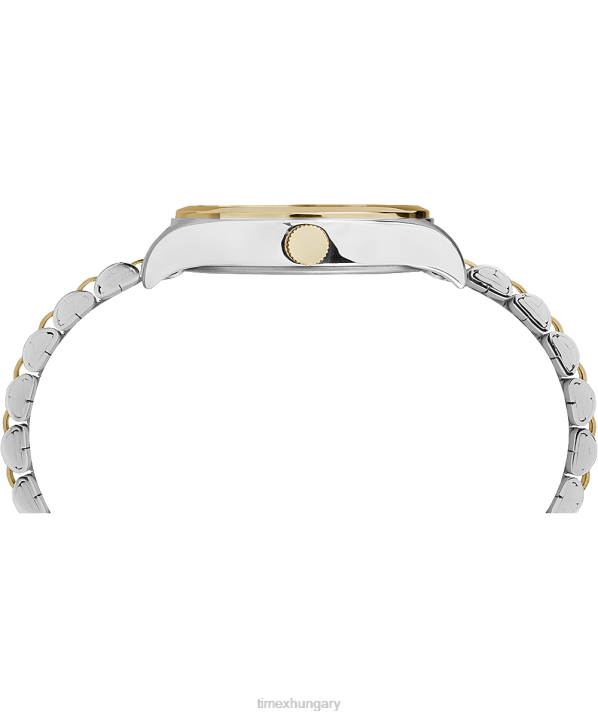 órák | B8NR373 Timex kéttónusú/fehér Waterbury hagyományos 34 mm-es rozsdamentes acél karkötő karóra nők