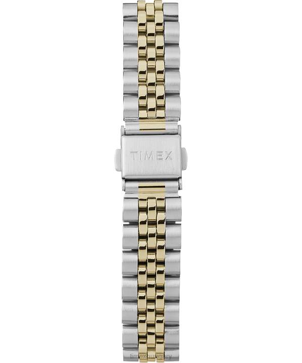 órák | B8NR373 Timex kéttónusú/fehér Waterbury hagyományos 34 mm-es rozsdamentes acél karkötő karóra nők